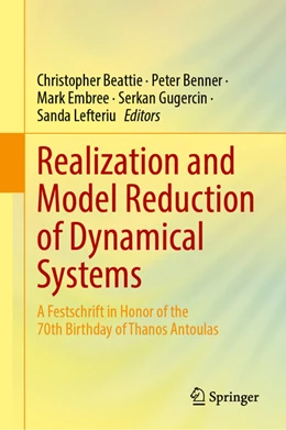 Abbildung von Beattie / Benner | Realization and Model Reduction of Dynamical Systems | 1. Auflage | 2022 | beck-shop.de