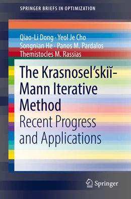 Abbildung von Dong / Cho | The Krasnosel'skii-Mann Iterative Method | 1. Auflage | 2022 | beck-shop.de