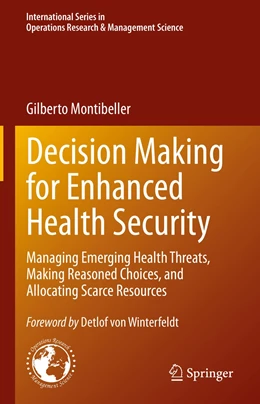 Abbildung von Montibeller | Decision Making for Enhanced Health Security | 1. Auflage | 2022 | 328 | beck-shop.de