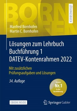 Abbildung von Bornhofen | Lösungen zum Lehrbuch Buchführung 1 DATEV-Kontenrahmen 2022 | 34. Auflage | 2022 | beck-shop.de