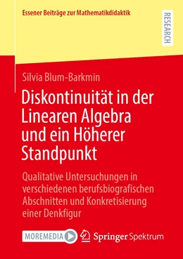 Abbildung von Blum-Barkmin | Diskontinuität in der Linearen Algebra und ein Höherer Standpunkt | 1. Auflage | 2022 | beck-shop.de