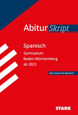 Abbildung von Vega Ordóñez | STARK AbiturSkript - Spanisch - BaWü | 1. Auflage | 2022 | beck-shop.de