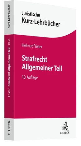 Abbildung von Frister | Strafrecht Allgemeiner Teil | 10. Auflage | 2023 | beck-shop.de