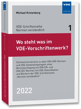 Abbildung von Kreienberg | Wo steht was im VDE-Vorschriftenwerk? 2022 | 1. Auflage | 2022 | 1 | beck-shop.de