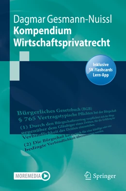 Abbildung von Gesmann-Nuissl | Kompendium Wirtschaftsprivatrecht | 1. Auflage | 2022 | beck-shop.de