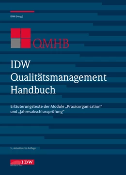 Abbildung von IDW Qualitätsmanagement Handbuch (QMHB) 2021-2022 | 3. Auflage | 2022 | beck-shop.de