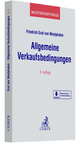 Abbildung von von Westphalen | Allgemeine Verkaufsbedingungen | 9. Auflage | 2023 | beck-shop.de