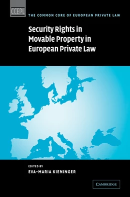Abbildung von Kieninger | Security Rights in Movable Property in European Private Law | 1. Auflage | 2009 | beck-shop.de