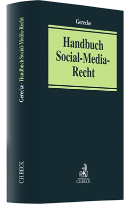 Abbildung von Gerecke | Handbuch Social-Media-Recht | 1. Auflage | 2023 | beck-shop.de
