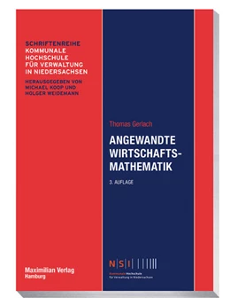Abbildung von Gerlach | Angewandte Wirtschaftsmathematik | 4. Auflage | 2022 | beck-shop.de