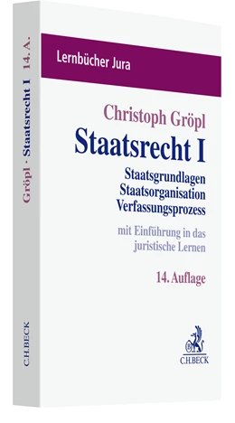 Abbildung von Gröpl | Staatsrecht I | 14. Auflage | 2022 | beck-shop.de