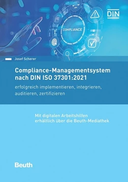 Abbildung von Scherer | Compliance-Managementsystem nach DIN ISO 37301:2021 | 1. Auflage | 2022 | beck-shop.de