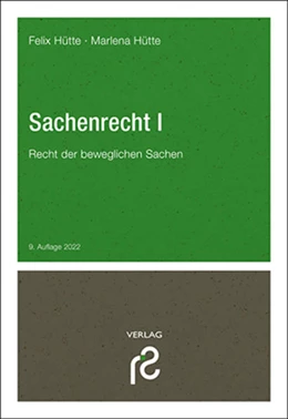 Abbildung von Hütte | Sachenrecht I | 9. Auflage | 2022 | beck-shop.de