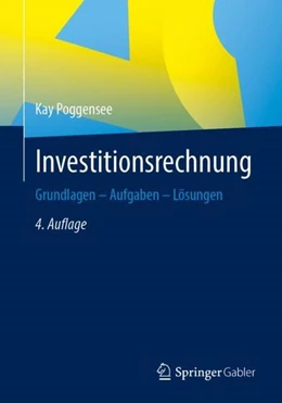 Abbildung von Poggensee | Investitionsrechnung | 4. Auflage | 2022 | beck-shop.de