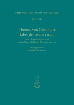 Abbildung von Weigand | Thomas von Cantimpré ›Liber de naturis rerum‹ | 1. Auflage | 2022 | 54.2 | beck-shop.de