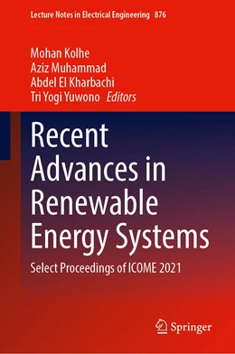 Abbildung von Kolhe / Muhammad | Recent Advances in Renewable Energy Systems | 1. Auflage | 2022 | 876 | beck-shop.de
