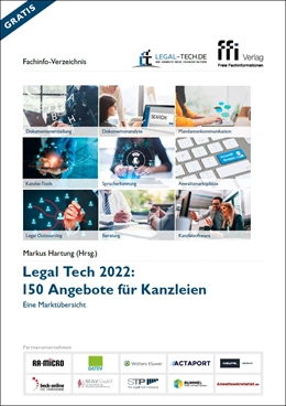 Abbildung von Hartung (Hrsg.) | Legal Tech 2022: 150 Angebote für Kanzleien | | 2022 | beck-shop.de