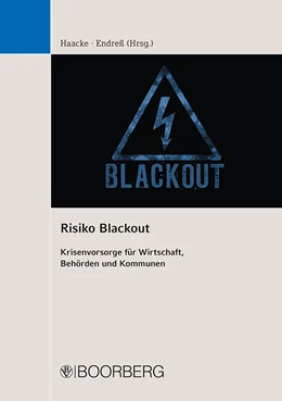 Abbildung von Haacke / Endreß (Hrsg.) | Risiko Blackout | 1. Auflage | 2022 | beck-shop.de
