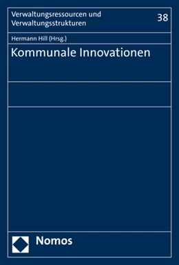 Abbildung von Hill | Kommunale Innovationen | 1. Auflage | 2022 | 38 | beck-shop.de
