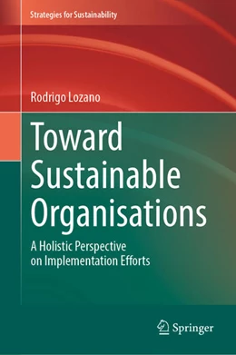Abbildung von Lozano | Toward Sustainable Organisations | 1. Auflage | 2022 | beck-shop.de
