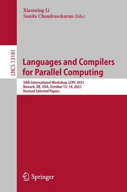Abbildung von Li / Chandrasekaran | Languages and Compilers for Parallel Computing | 1. Auflage | 2022 | 13181 | beck-shop.de
