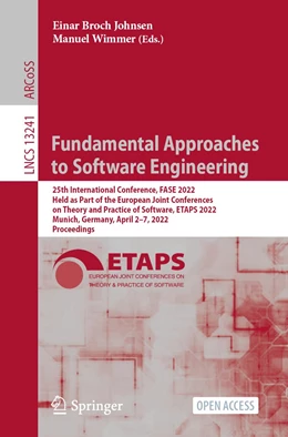 Abbildung von Johnsen / Wimmer | Fundamental Approaches to Software Engineering | 1. Auflage | 2022 | 13241 | beck-shop.de