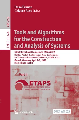 Abbildung von Fisman / Rosu | Tools and Algorithms for the Construction and Analysis of Systems | 1. Auflage | 2022 | 13244 | beck-shop.de