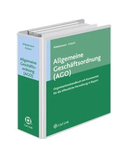 Abbildung von Wiedemann / Fritsch | Organisationshandbuch für bayerische Behörden | 1. Auflage | 2019 | beck-shop.de