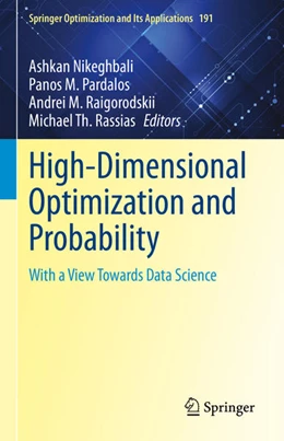 Abbildung von Nikeghbali / Pardalos | High-Dimensional Optimization and Probability | 1. Auflage | 2022 | beck-shop.de