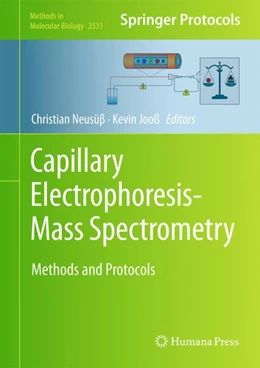 Abbildung von Neusüß / Jooß | Capillary Electrophoresis-Mass Spectrometry | 1. Auflage | 2022 | 2531 | beck-shop.de