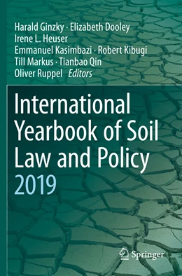 Abbildung von Ginzky / Dooley | International Yearbook of Soil Law and Policy 2019 | 1. Auflage | 2022 | 2019 | beck-shop.de