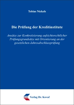Abbildung von Nickels | Die Prüfung der Kreditinstitute | 1. Auflage | 2022 | 553 | beck-shop.de