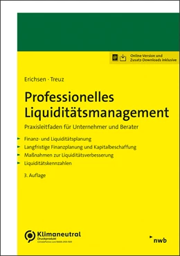 Abbildung von Erichsen / Treuz | Professionelles Liquiditätsmanagement | 3. Auflage | 2022 | beck-shop.de