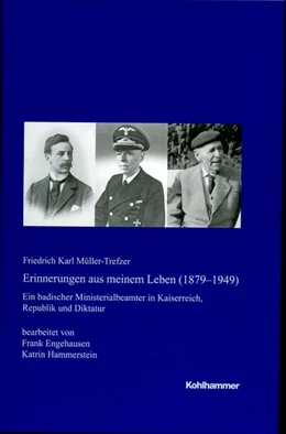 Abbildung von Müller-Trefzer | Erinnerungen aus meinem Leben (1879-1949) | 1. Auflage | 2017 | beck-shop.de