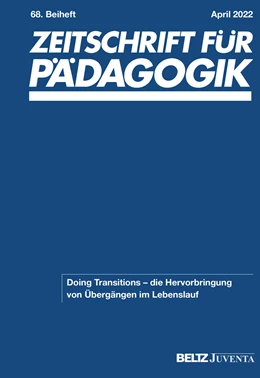 Abbildung von Andresen / Bauer | Zeitschrift für Pädagogik 68. Beiheft 2022 | 1. Auflage | 2022 | beck-shop.de