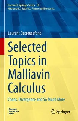 Abbildung von Decreusefond | Selected Topics in Malliavin Calculus | 1. Auflage | 2022 | beck-shop.de