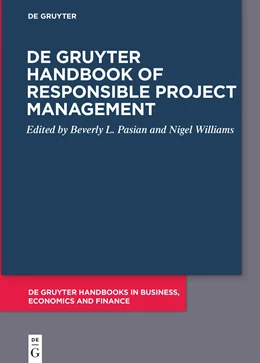 Abbildung von Pasian / Williams | De Gruyter Handbook of Responsible Project Management | 1. Auflage | 2022 | beck-shop.de
