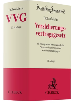 Abbildung von Prölss / Martin | Versicherungsvertragsgesetz: VVG | 32. Auflage | 2024 | beck-shop.de