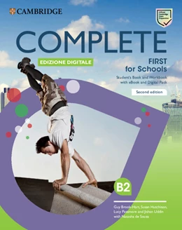 Abbildung von Brook-Hart / Hutchison | Complete First for Schools Student's Book and Workbook with eBook and Digital Pack (Italian Edition) | 2. Auflage | 2022 | beck-shop.de