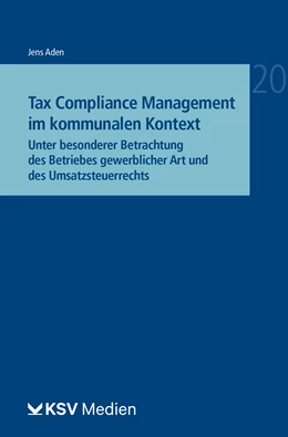 Abbildung von Aden | Tax Compliance Management im kommunalen Kontext | 1. Auflage | 2022 | beck-shop.de