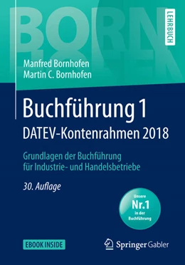 Abbildung von Bornhofen | Buchführung 1 DATEV-Kontenrahmen 2018 | 30. Auflage | 2018 | beck-shop.de