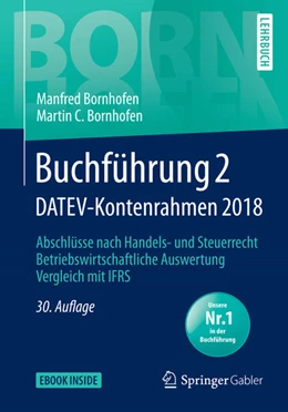 Abbildung von Bornhofen | Buchführung 2 DATEV-Kontenrahmen 2018 | 30. Auflage | 2019 | beck-shop.de