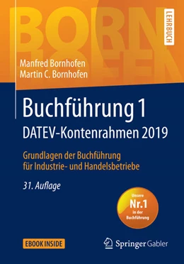 Abbildung von Bornhofen | Buchführung 1 DATEV-Kontenrahmen 2019 | 31. Auflage | 2019 | beck-shop.de