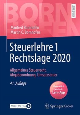 Abbildung von Bornhofen | Steuerlehre 1 Rechtslage 2020 | 41. Auflage | 2020 | beck-shop.de