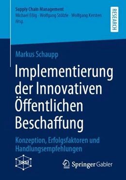 Abbildung von Schaupp | Implementierung der Innovativen Öffentlichen Beschaffung | 1. Auflage | 2022 | beck-shop.de