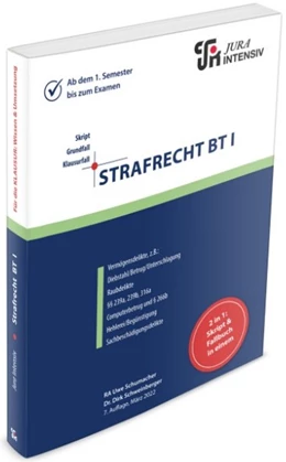Abbildung von Schumacher / Schweinberger | Strafrecht BT I | 7. Auflage | 2022 | beck-shop.de