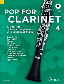 Abbildung von Pop For Clarinet 4 | 1. Auflage | 2022 | beck-shop.de