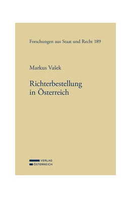 Abbildung von Vasek | Richterbestellung in Österreich | 1. Auflage | 2022 | beck-shop.de