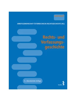 Abbildung von Rechts- und Verfassungsgeschichte | 6. Auflage | 2022 | beck-shop.de