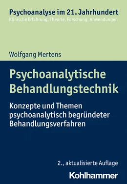 Abbildung von Mertens | Psychoanalytische Behandlungstechnik | 2. Auflage | 2022 | beck-shop.de